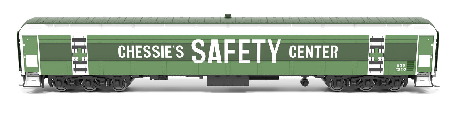 BLI 9931 HO Scale Railroad Instruction Car Chessie's Safety Center CSC-1