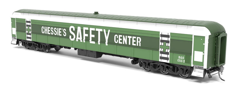 BLI 9931 HO Scale Railroad Instruction Car Chessie's Safety Center CSC-1