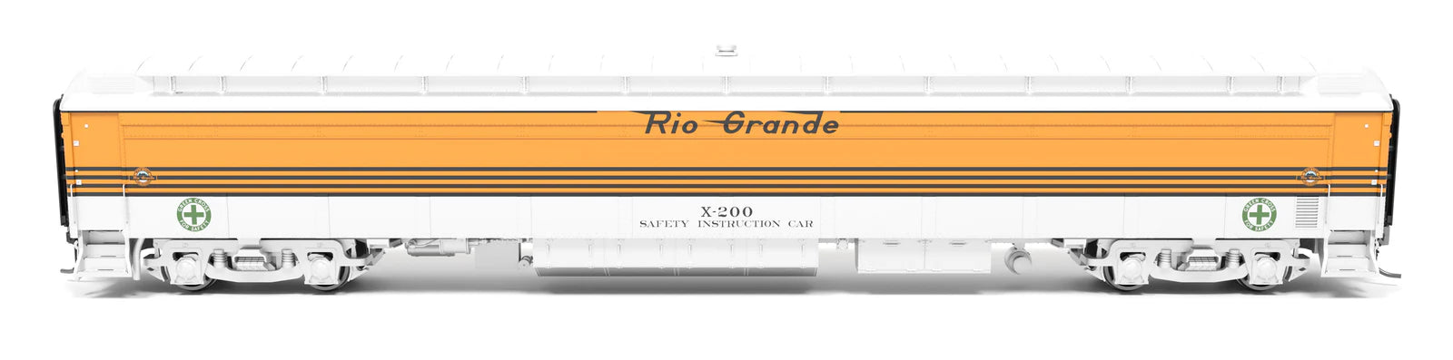BLI 9932 HO Scale Railroad Instruction Car Rio Grande DRGW X-200