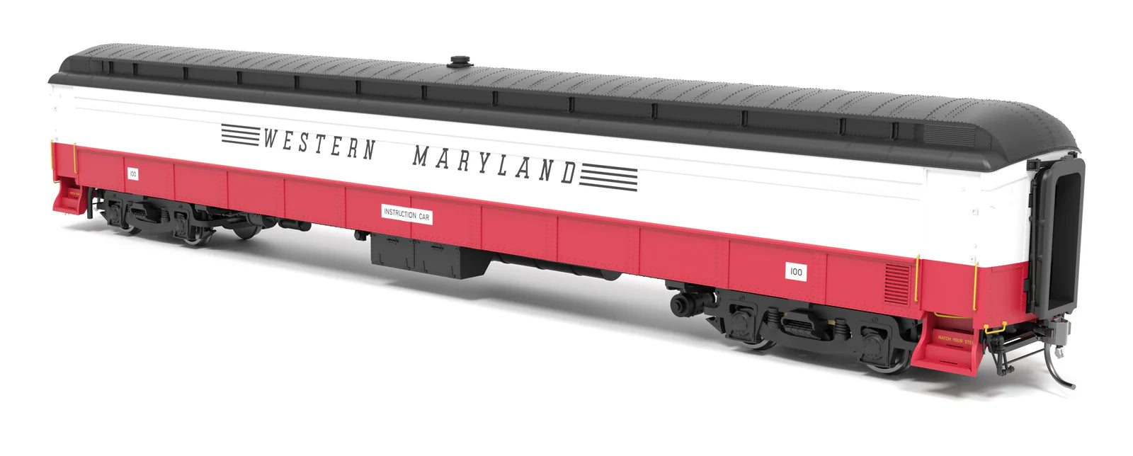 BLI 9936 HO Scale Railroad Instruction Car Western Maryland WM 100