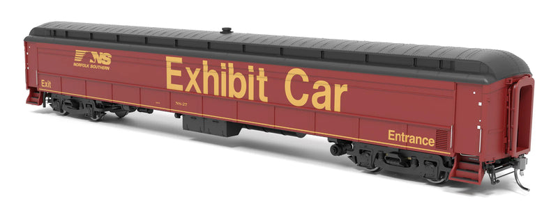 BLI 9938 HO Scale Railroad Exhibit Car Norfolk Southern NS 27