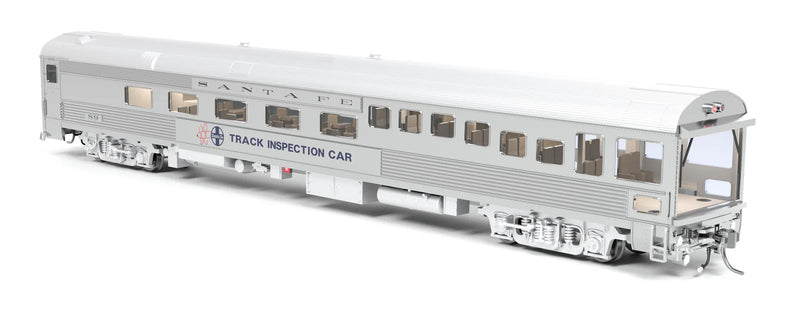 BLI 9991 HO Scale ATSF Track Inspection Car ATSF 89, 1982-1990 Appearance
