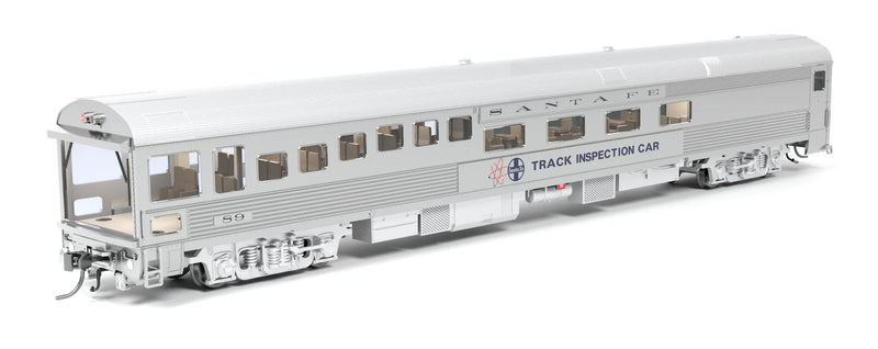 BLI 9991 HO Scale ATSF Track Inspection Car ATSF 89, 1982-1990 Appearance