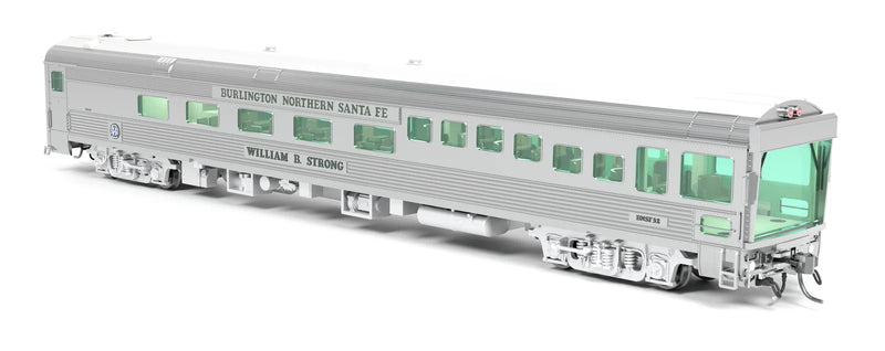 BLI 9993 HO Scale ATSF Track Inspection Car ATSF 32 "William Barstow Strong", 1996-2008 Appearance