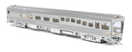 BLI 9997 HO Scale ATSF Track Inspection Car ATSF 89, Unlettered, Stainless Steel