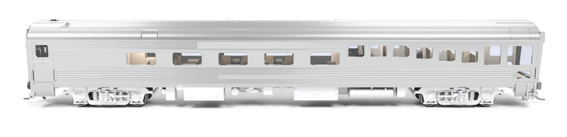 BLI 9997 HO Scale ATSF Track Inspection Car ATSF 89, Unlettered, Stainless Steel