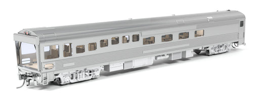 BLI 9997 HO Scale ATSF Track Inspection Car ATSF 89, Unlettered, Stainless Steel