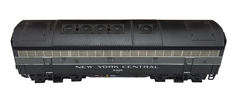 BLI Blue Line 5103 HO Scale EMD F7 AB Set New York Central NYC 1638/2426 DC with Sound - USED