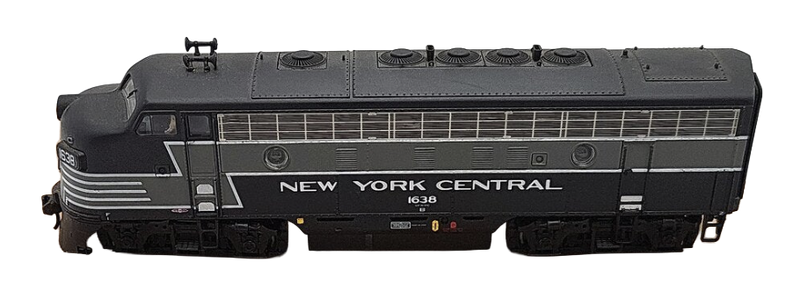 BLI Blue Line 5103 HO Scale EMD F7 AB Set New York Central NYC 1638/2426 DC with Sound - USED