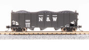 BLI (Broadway Limited Imports) 7143 N Scale H2a 3 Bay Hopper N&W 24027 (1)
