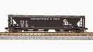 BLI (Broadway Limited Imports) 7259 N Scale H32 Covered Hopper Chesapeake & Ohio C&O (2 Pack)