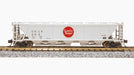 BLI (Broadway Limited Imports) 7264 N Scale H32 Covered Hopper Atlantic Sugar CGLX (2 Pack)