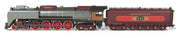 BLI HO Scale 4-8-4 Class FEF-3 Union Pacific "Ornate Fantasy Scheme" UP 842