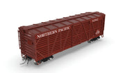 BLI HO Scale 40' Wood Stock Car Northern Pacific NP with Sounds