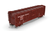 BLI HO Scale 40' Wood Stock Car Southern Pacific SP with Sounds
