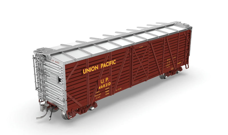 BLI HO Scale 40' Wood Stock Car Union Pacific UP with Sounds