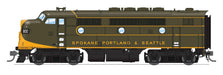 BLI HO Scale EMD F3A Diesel Spokane Portland & Seattle SP&S