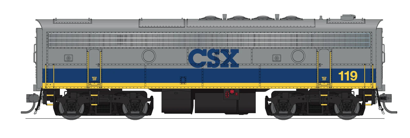 BLI HO Scale EMD F3B Diesel CSXT