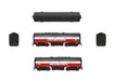 BLI HO Scale EMD F7A/B Diesel Western Maryland "Circus Red/White/Black) WM 53/408