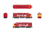 BLI HO Scale EMD F7A Diesel Rock Island RI