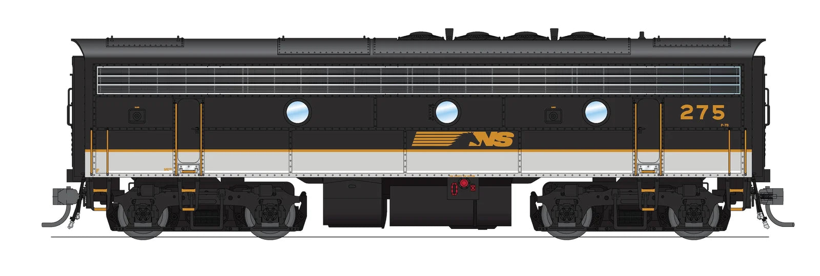 BLI HO Scale EMD F7B Diesel Norfolk Southern NS