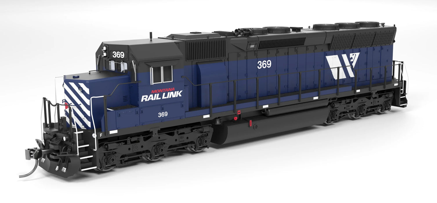 BLI HO Scale EMD SD45 Montana Rail Link MRL (2000-2015 W Logo)