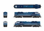 BLI HO Scale EMD SD70ACe EMD 1202 Demonstrator Blue Scheme