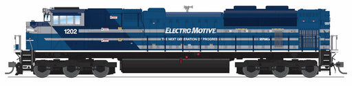BLI HO Scale EMD SD70ACe EMD 1202 Demonstrator Blue Scheme