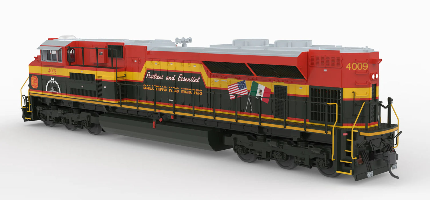 BLI HO Scale EMD SD70ACe KCS 4009 "Heroes" Scheme