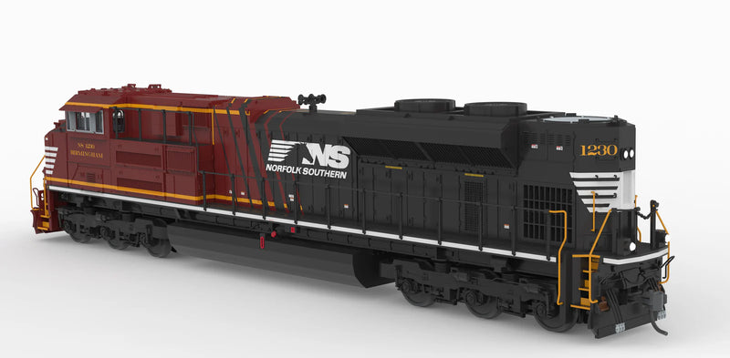 BLI HO Scale EMD SD70ACe NS 1230 "Birmingham" Office Car Special