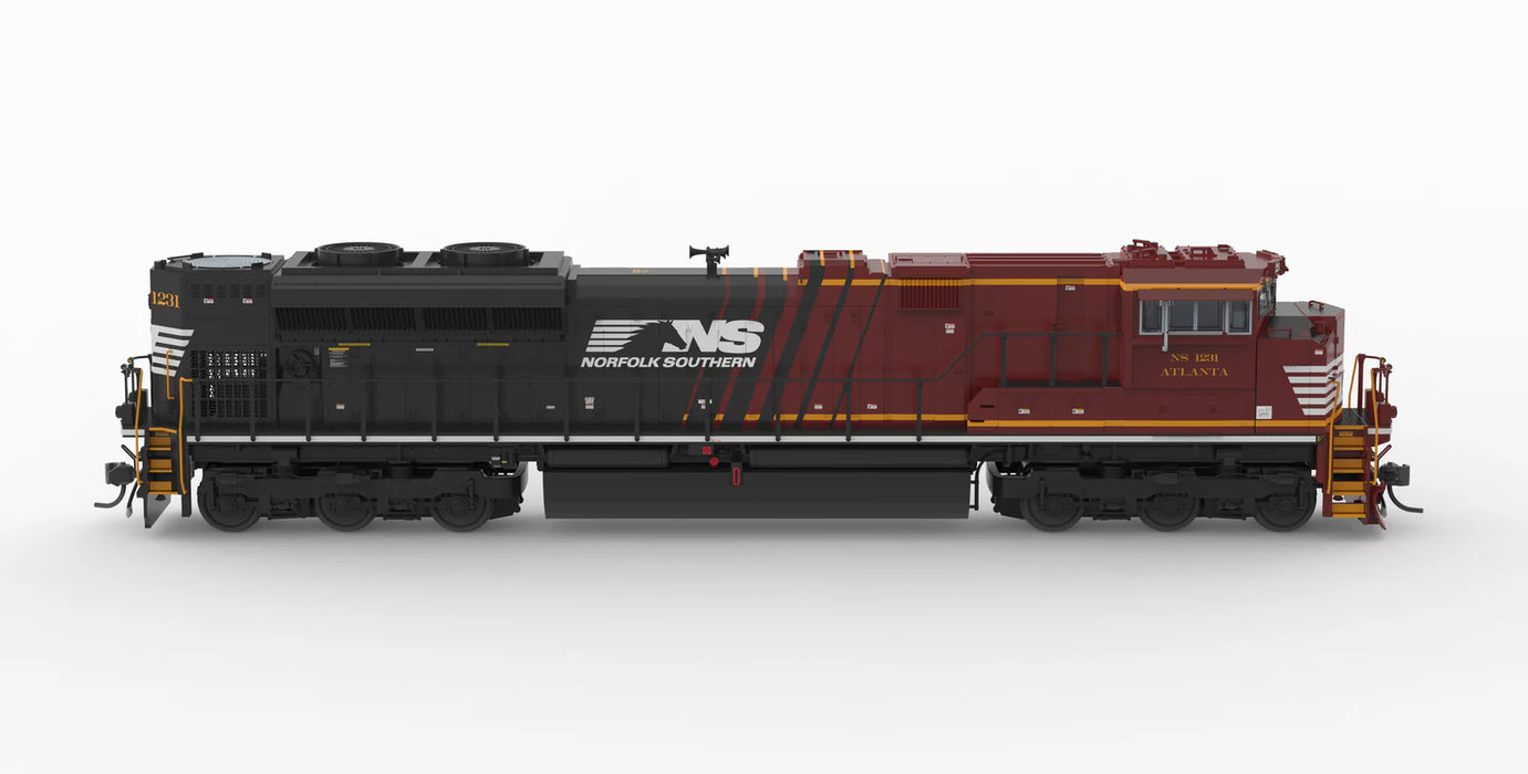 BLI HO Scale EMD SD70ACe NS 1231 "Atlanta" Office Car Special