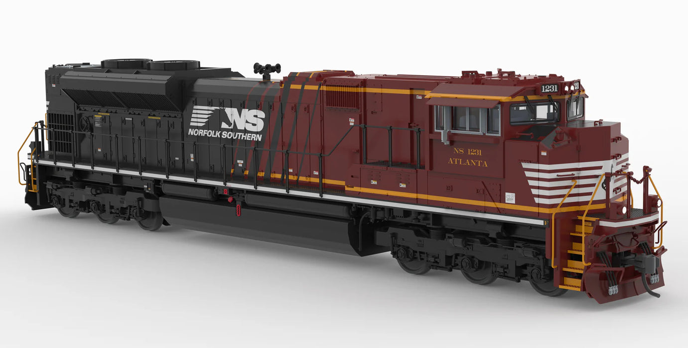 BLI HO Scale EMD SD70ACe NS 1231 "Atlanta" Office Car Special