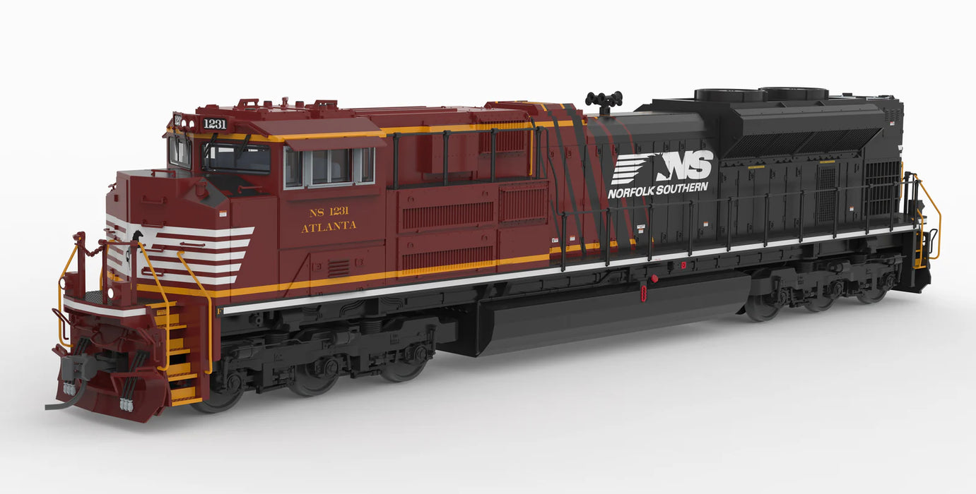 BLI HO Scale EMD SD70ACe NS 1231 "Atlanta" Office Car Special