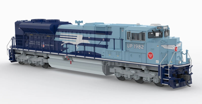 BLI HO Scale EMD SD70ACe Union Pacific UP 1982 Missouri Pacific Heritage