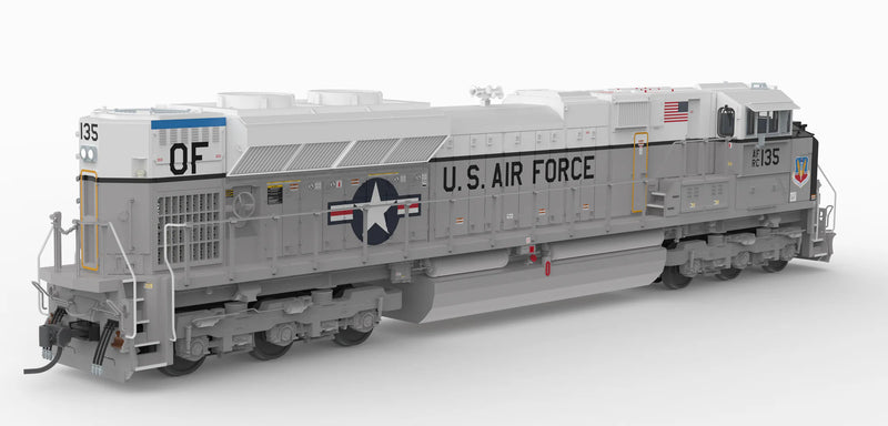 BLI HO Scale EMD SD70ACe US Air Force #135 Fantasy Scheme
