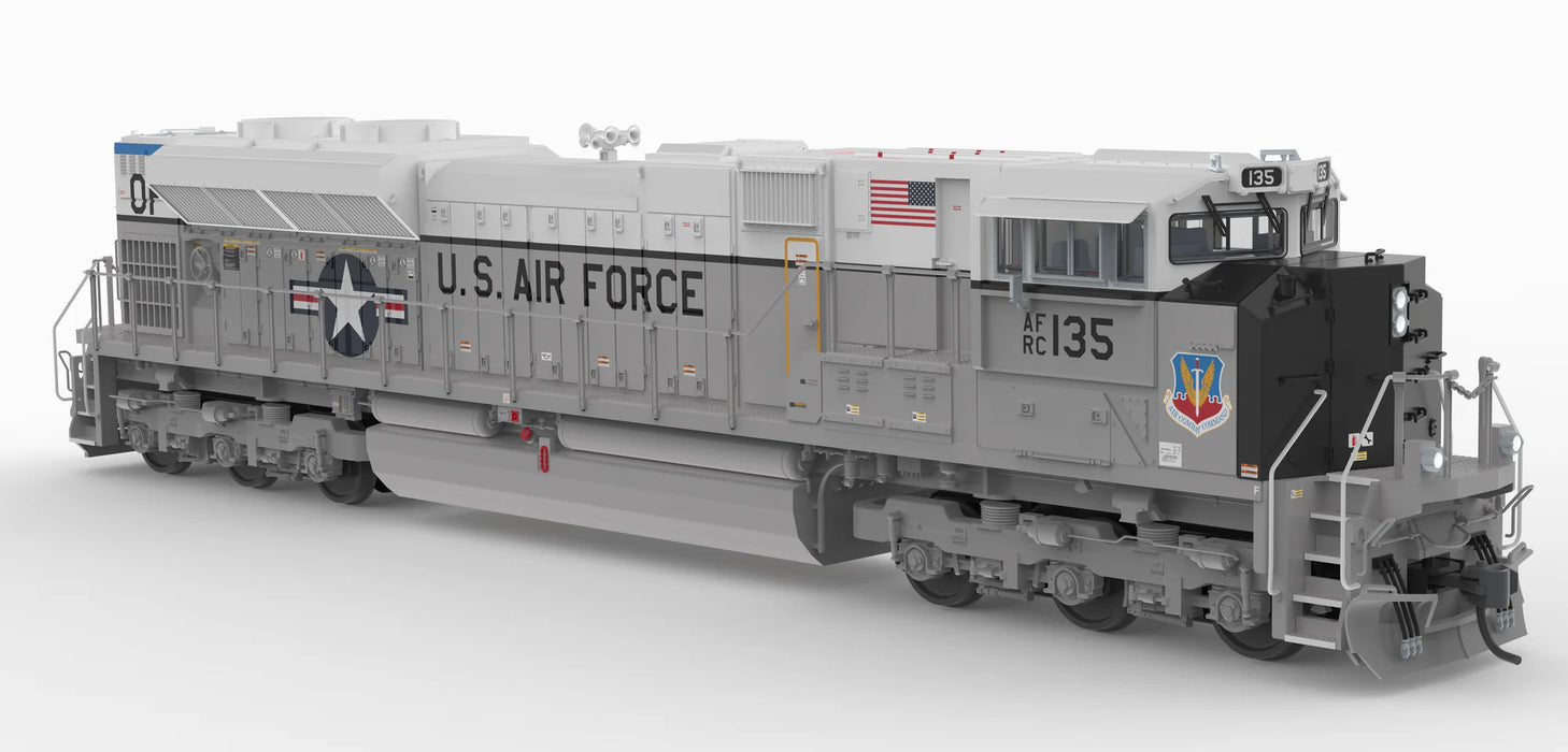 BLI HO Scale EMD SD70ACe US Air Force #135 Fantasy Scheme