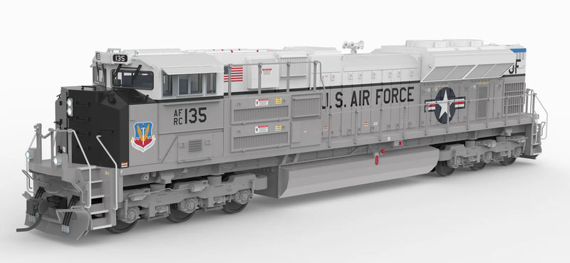 BLI HO Scale EMD SD70ACe US Air Force #135 Fantasy Scheme