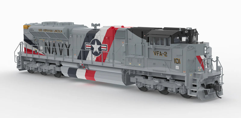 BLI 10442 HO Scale EMD SD70ACe US Navy #101 Fantasy Scheme Stealth DC