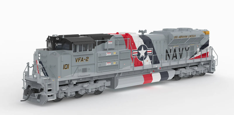 BLI 10442 HO Scale EMD SD70ACe US Navy #101 Fantasy Scheme Stealth DC