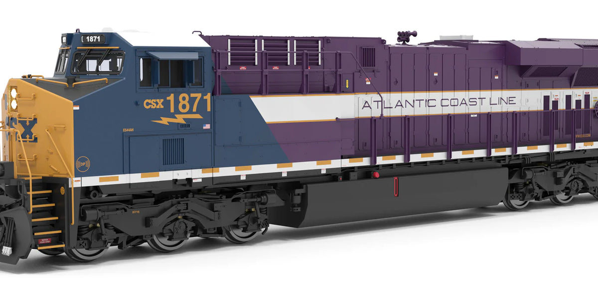 BLI 9861 HO Scale GE ES44AC GEVO CSX 1871 Atlantic Coast Line Heritage ...