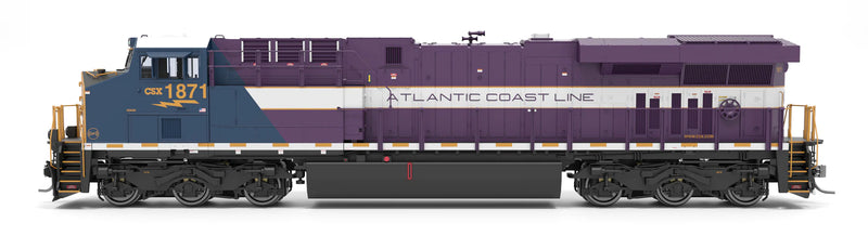 BLI HO Scale GE ES44AC GEVO CSX 1871 Atlantic Coast Line Heritage