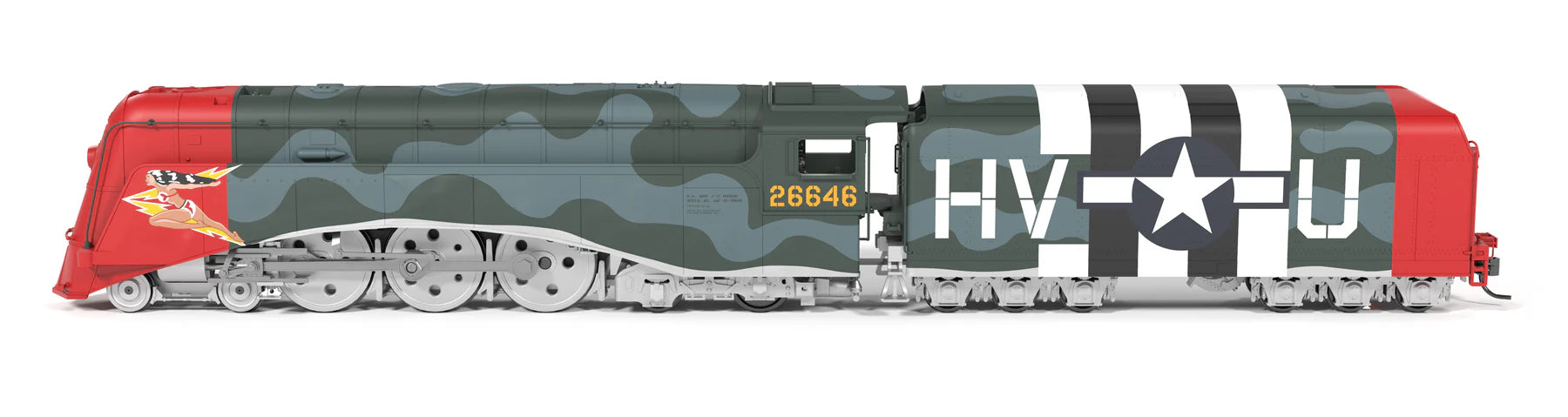 BLI HO Scale Commodore Vanderbilt Hudson USAAF HV-U 26646 Fantasy Scheme
