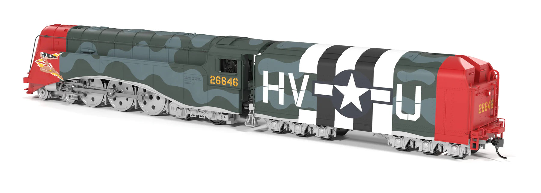 BLI HO Scale Commodore Vanderbilt Hudson USAAF HV-U 26646 Fantasy Scheme