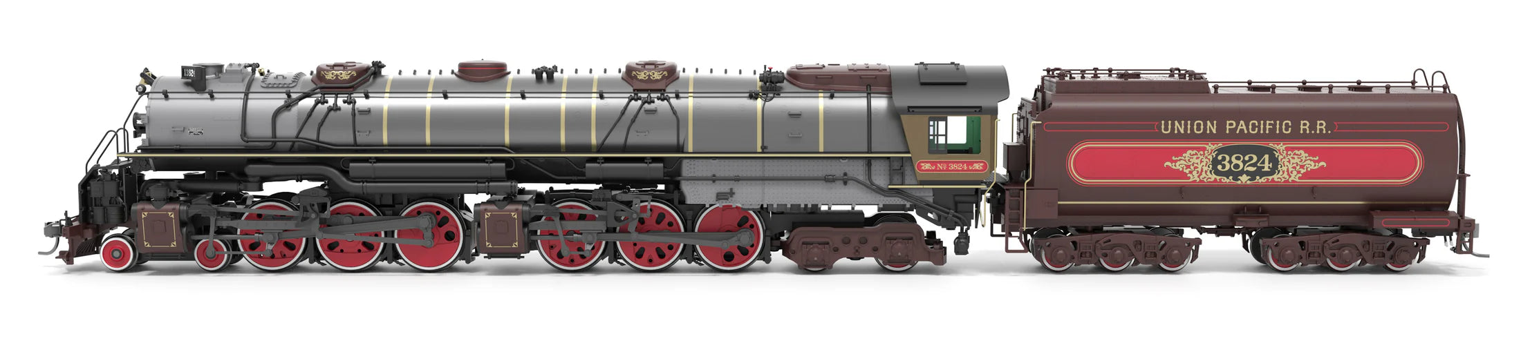 BLI HO Scale UP CSA-2 Early Challenger Union Pacific 3824 Fantasy 1800s Scheme
