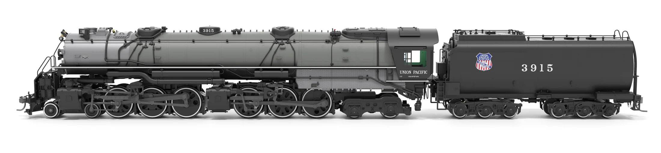 BLI HO Scale UP CSA-2 Early Challenger Union Pacific 3915 Builders Fantasy Scheme