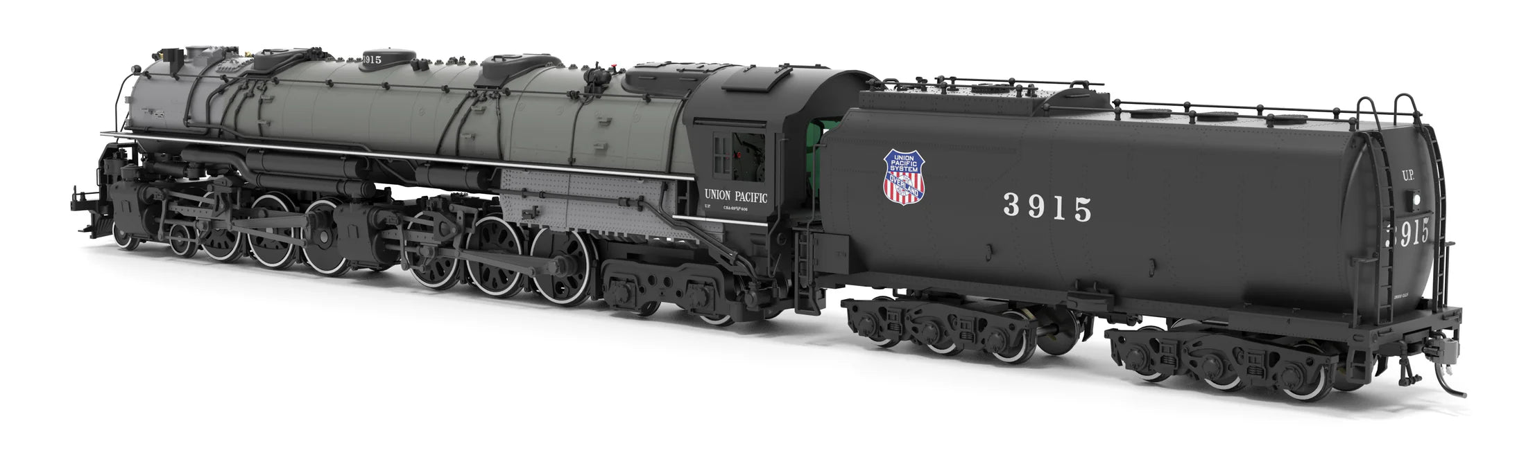 BLI HO Scale UP CSA-2 Early Challenger Union Pacific 3915 Builders Fantasy Scheme