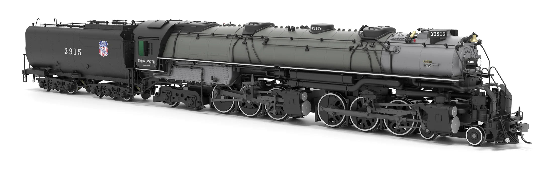 BLI HO Scale UP CSA-2 Early Challenger Union Pacific 3915 Builders Fantasy Scheme