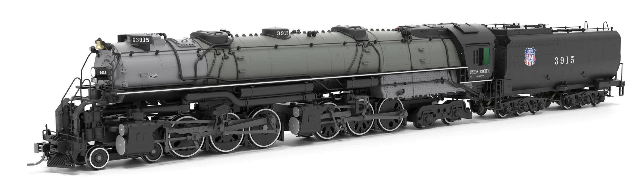 BLI HO Scale UP CSA-2 Early Challenger Union Pacific 3915 Builders Fantasy Scheme