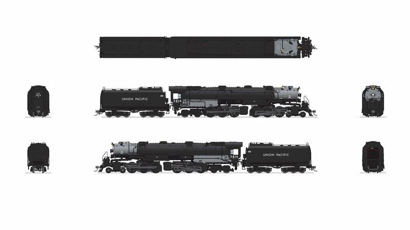BLI HO Scale UP CSA-2 Early Challenger Union Pacific Rebuilt Engine
