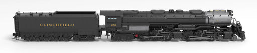 BLI N Scale 4-6-6-4 Challenger Steam Loco Clinchfield - Paragon4 (DC/DCC/Sound/Smoke)
